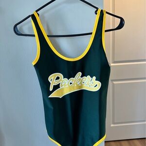 Green & Yellow Bodysuit